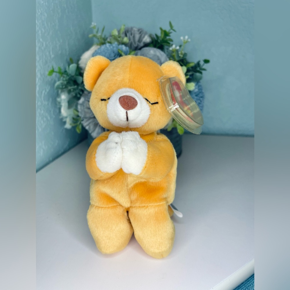 🧸🙏🏻Hope Bear Beanie Baby Vintage Collectible
